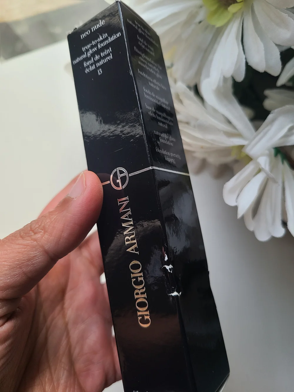 New Giorgio Armani Neo Nude Moisturizing Cream - Black Packaging